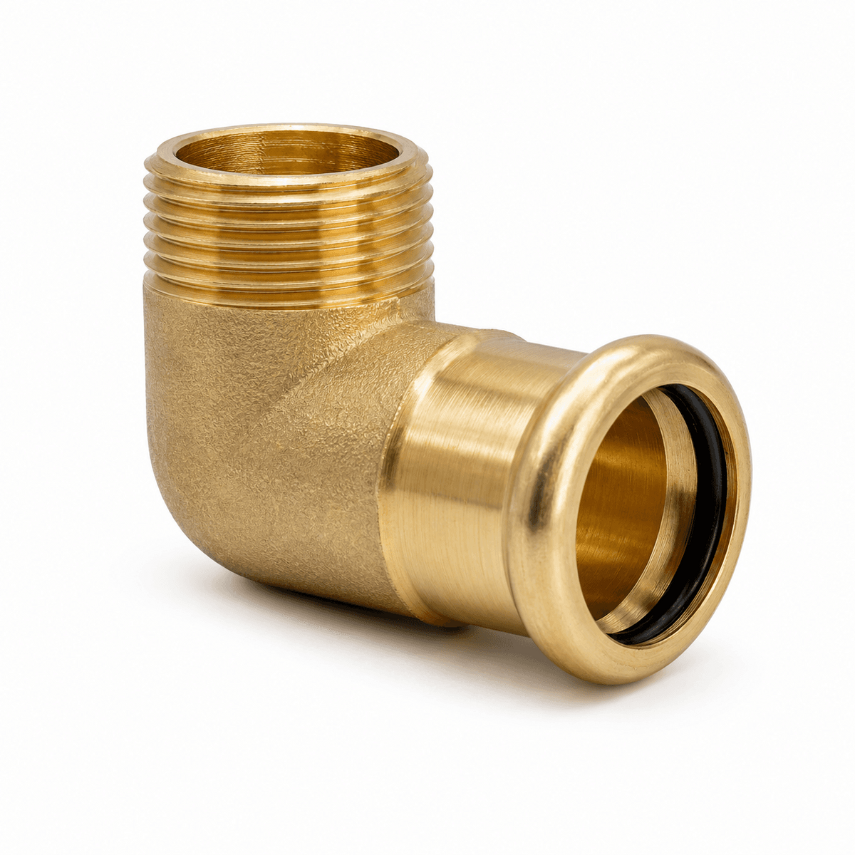 M Press Male Elbow 22mm x 3/4" BSP (Pack of 5)