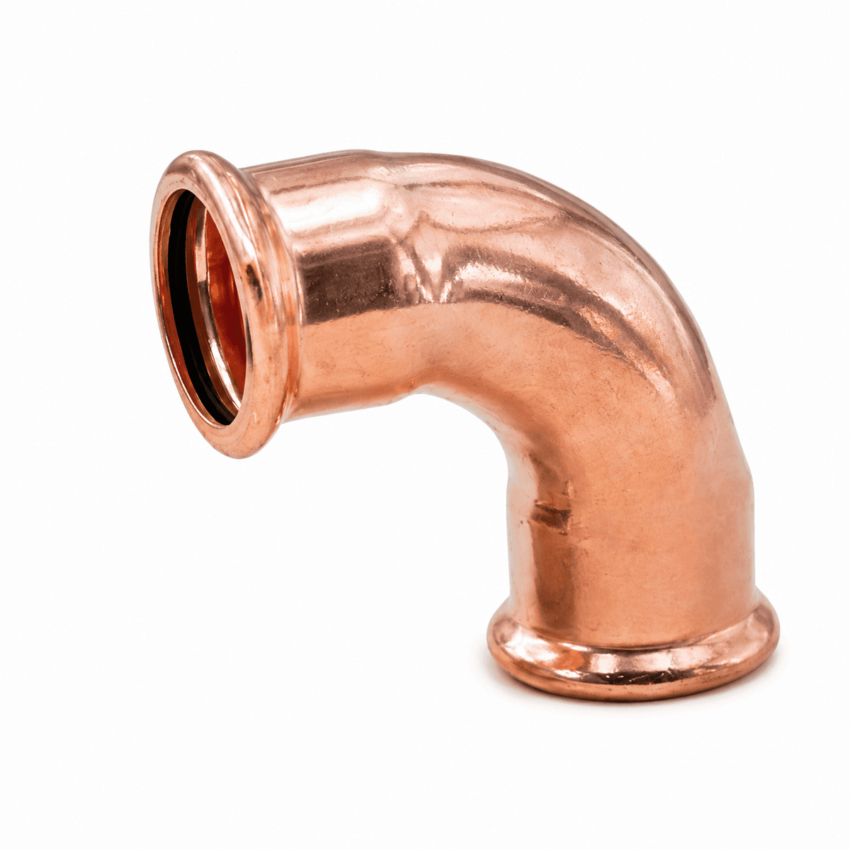 equal elbow 90 on white background
