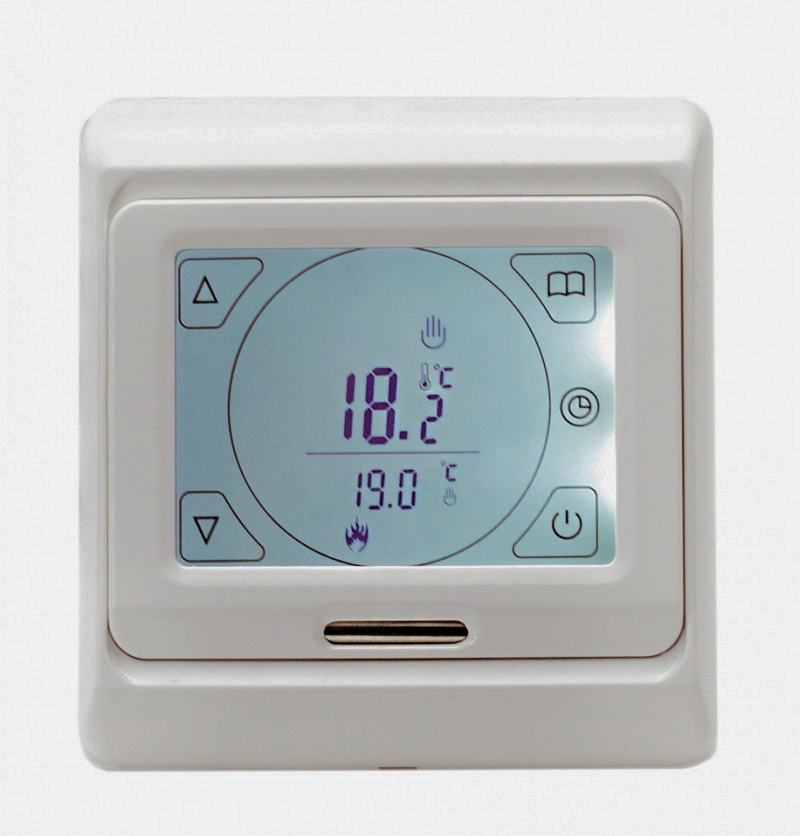 Touch Screen Digital Thermostat for Underfloor Heating