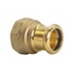 Female Straight 22mm - 1/2"